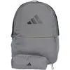 Image de adidas Mixte Pencil Case Backpack, grey three/black, One Size