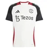 Image de adidas Maillot d'entraînement Manchester United 2024 2025 pour homme, Blanc cassé/noir, M
