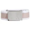 Image de Adidas Ceinture de golf Striped Web pour femme, rose/blanc, Estándar, rose/blanc, Estándar