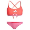 Image de adidas Women's Bikini Dos en X matelassé Colorblock