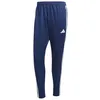 Image de adidas Pantalon de survêtement standard taille mi-haute pour homme, Bleu marine/rouge, S
