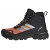 Image de adidas Homme Terrex Skychaser AX5 Mid Gore-TEX Climawarm+ Hiking Shoes, Core Black/Silver met./Semi Impact Orange, 42 2/3 EU