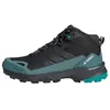 Image de adidas Homme Terrex Skychaser AX5 Mid Gore-TEX Hiking Shoes, Core Black/Carbon/Pure Teal, 46 2/3 EU