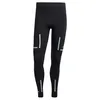 Image de adidas Hommes Ultimate High Visibility Tight Vêtements De Course Collant De Course Black - Noir