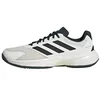 Image de adidas Homme CourtJam Control 3 Clay Tennis Shoes, Off White/Core Black/Aurora Ivy, 46 2/3 EU