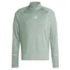 Image de adidas Ultimate High Visibility Half-Zip Maillot de Course Hommes Gris - silgrn XXL