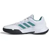 Image de Adidas Homme Gamecourt 2.0 Tennis Shoes, FTWR White/Pure Teal/Core Black, 44 EU