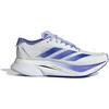 Image de adidas Performance Adizero Boston 12 Chaussures de course pour femme Blanc/bleu Taille 40 2/3