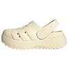 Image de adidas Femme ADILETTE PLATFORM CLOG, Wonder White/Wonder White/Wonder White, 42 EU