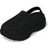Image de adidas Femme Adilette Platform Clog Sandal, Core Black/Core Black/Core Black, 42 EU