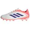 Image de adidas Copa Pure Iii League Firm Chaussures de football unisexes pour enfant, Blanc cassé, bleu clair, corail, 36 EU