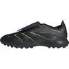 Image de Adidas Mixte Predator League Fold-Over Tongue Turf Football Boots, Core Black/Carbon/Lucid Lemon, 44 EU