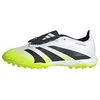 Image de Adidas Mixte Predator League Fold-Over Tongue Turf Football Boots, Cloud White/Core Black/Lucid Lemon, 42 EU