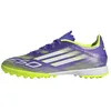 Image de Adidas Mixte F50 League Turf Football Boots, Purple Rush/Cloud White/Lucid Lemon, 43 1/3 EU