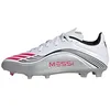 Image de adidas Mixte Enfant F50 Messi League Firm Ground/Multi Ground Football Boots Kids, Cloud White/Lucid Red/Silver Metallic, 33 1/2 EU