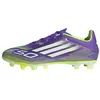 Image de Adidas Mixte F50 Club Firm Ground/Multi Ground Football Boots, Purple Rush/Cloud White/Lucid Lemon, 47 1/3 EU