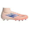 Image de adidas Performance F50 Sparkfusion Pro Mid FG/AG Coral Blaze pour femme, orange, 41 1/3