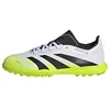 Image de adidas Mixte Enfant Predator League Turf Football Boots Kids, Cloud White/Core Black/Lucid Lemon, 33 1/2 EU