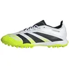 Image de Adidas Mixte Predator League Turf Football Boots, Cloud White/Core Black/Lucid Lemon, 41 1/3 EU