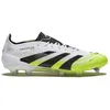 Image de adidas Ballon de football unisexe Predator Elite Fg Blanc, Blanc, 44 EU