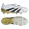 Image de adidas Performance Predator Elite FT FG Road to Glory Baskets pour homme Blanc/noir/or, 48