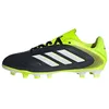 Image de Adidas Mixte Enfant Copa Pure III Club Firm Ground/Multi Ground Football Boots Kids, Core Black/Cloud White/Lucid Lemon, 33 EU
