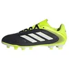 Image de adidas Mixte Enfant Copa Pure III Club Firm Ground/Multi Ground Football Boots Kids, Core Black/Cloud White/Lucid Lemon, 30 EU