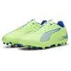 Image de Puma Unisex Adults Ultra 5 Play MG Soccer Shoe, Fizzy Apple-Puma White-BLUEMAZING, 44 EU