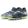 Image de PUMA Unisex Youth Future 7 Match MG JR Soccer Shoe, Gray Skies-PUMA White-Fizzy Apple, 37.5 EU