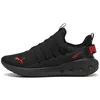 Image de Puma Unisex Adults SOFTRIDE Carson Fresh Road Running Shoe, Puma Black-for All Time Red, 47 EU