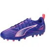 Image de PUMA Unisex Youth Ultra 5 Play MG JR Soccer Shoe, Lapis Lazuli-PUMA White-Sunset Glow, 38 EU