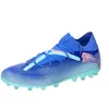 Image de PUMA Unisex Adults Future 7 Pro MG Soccer Shoe, BLUEMAZING-PUMA White-Electric Peppermint, 46.5 EU