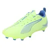 Image de Puma Unisex Youth Ultra 5 Play FG/AG JR Soccer Shoe, Fizzy Apple-Puma White-BLUEMAZING, 37.5 EU