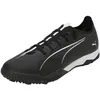 Image de Puma Unisex Adults Ultra 5 Match TT Soccer Shoe, Puma Black-Puma White, 40.5 EU