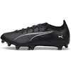 Image de Puma Unisex Adults Ultra 5 Match FG/AG Soccer Shoe, Puma Black-Puma White, 46.5 EU