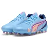 Image de Puma King Ultimate Launch Chaussures de Football pour Homme, Bleu Rose, 44 EU