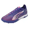 Image de Puma Unisex Adults Ultra 5 Match TT Soccer Shoe, Lapis Lazuli-Puma White-Sunset Glow, 40.5 EU