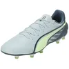 Image de Puma Unisex Adults King Match FG/AG Soccer Shoe, Frosted Dew-Fizzy Apple-Gray Skies, 42 EU