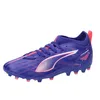 Image de Puma Unisex Youth Ultra 5 Match MG JR Soccer Shoe, Lapis Lazuli-Puma White-Sunset Glow, 29 EU