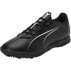 Image de Puma Unisex Adults Ultra 5 Play TT Soccer Shoe, Puma Black-Puma White, 40 EU