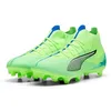 Image de Puma Unisex Adults Ultra 5 Match+ FG/AG Soccer Shoe, Fizzy Apple-Puma White-BLUEMAZING, 40 EU