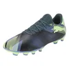 Image de Puma Unisex Adults Future 7 Play FG/AG Soccer Shoe, Gray Skies-Elektro Purple-Fizzy Apple-Puma White, 46 EU