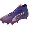 Image de Puma Unisex Adults Ultra 5 Match+ FG/AG Soccer Shoe, Lapis Lazuli-Puma White-Sunset Glow, 46 EU