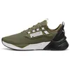 Image de PUMA Chaussures de Running Retaliate 3 Unisexe 41 Olive Black Green  Chaussures de Running pour Adultes