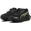 Image de PUMA Femmes Deviate Nitro 3 WTR+ Chaussure De Running sans Stabilisateurs Chaussures De Running Galactic Gray/Black/Fizzy Apple - Gris Foncé 38