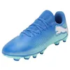 Image de Puma Mixte Enfant Future 7 Play FG/AG Jr, Hyperlink Blue Mint Puma White, 29 EU