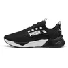 Image de PUMA Chaussures de Running Retaliate 3 Unisexe 43, Black White