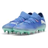 Image de Puma Unisex Adults Future 7 Match MXSG Soccer Shoe, BLUEMAZING-Puma White-Electric Peppermint, 44 EU