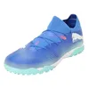 Image de Puma Unisex Adults Future 7 Match TT Soccer Shoe, BLUEMAZING-Puma White-Electric Peppermint, 47 EU