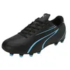 Image de PUMA - Chaussures de Foot Vitoria - Enfant (29 FR) (Noir/Bleu Lumineux)